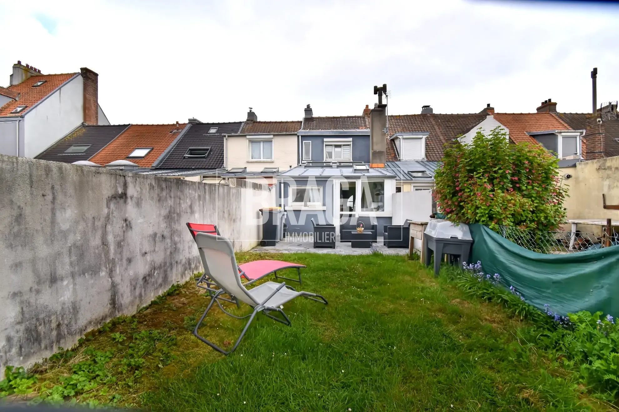 Maison lumineuse de 75 m² avec jardin et terrasse à Boulogne-sur-Mer 