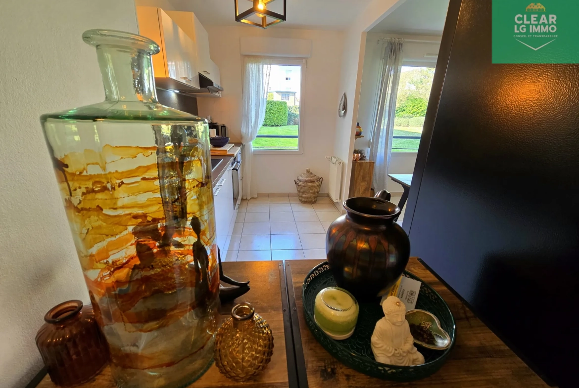 Appartement T2 de 48m² à Metz Sablon avec parking privé et cuisine équipée 