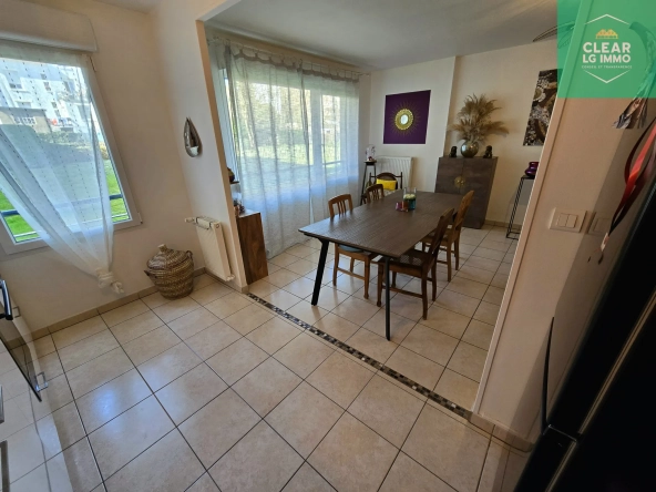 Appartement T2 de 48m² à Metz Sablon avec parking privé et cuisine équipée 