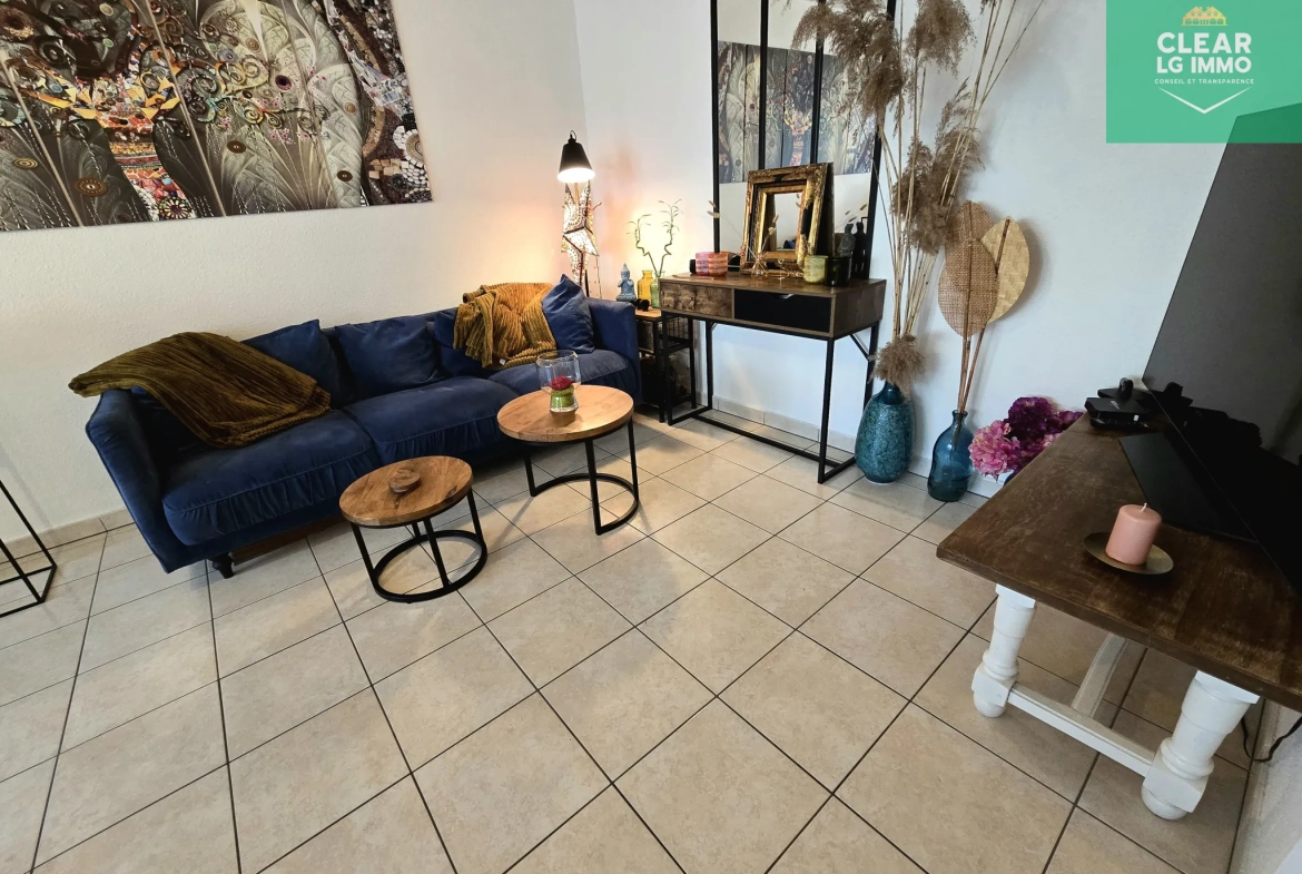 Appartement T2 de 48m² à Metz Sablon avec parking privé et cuisine équipée 
