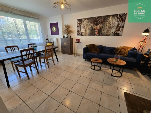Appartement T2 de 48m² à Metz Sablon avec parking privé et cuisine équipée 