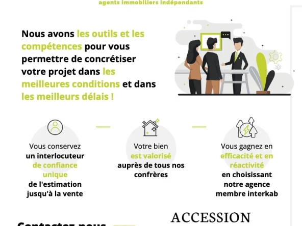 Vente d'appartement et maison à Dijon avec ACCESSION IMMO 