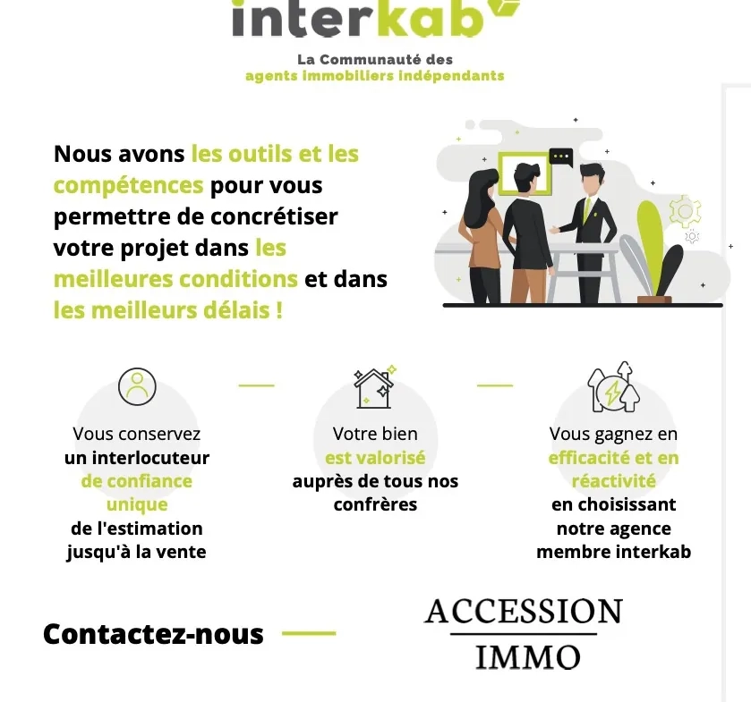 Vente d'appartement et maison à Dijon avec ACCESSION IMMO 
