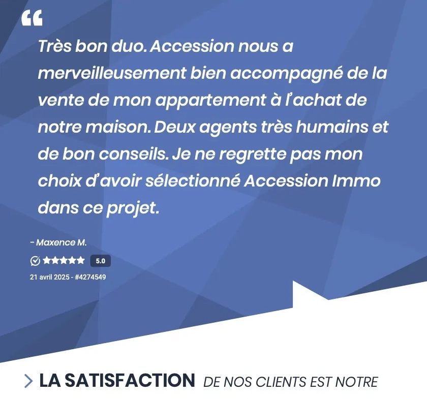 Vente d'appartement et maison à Dijon avec ACCESSION IMMO 