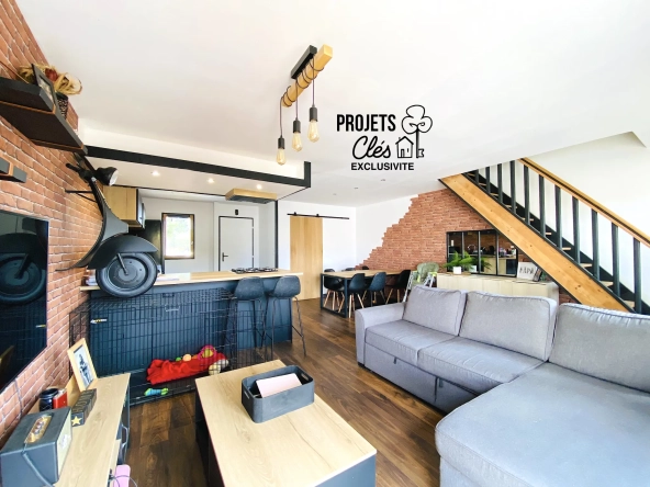 Maison 3 chambres rénovée en impasse à La Mothe Achard, proche commodités