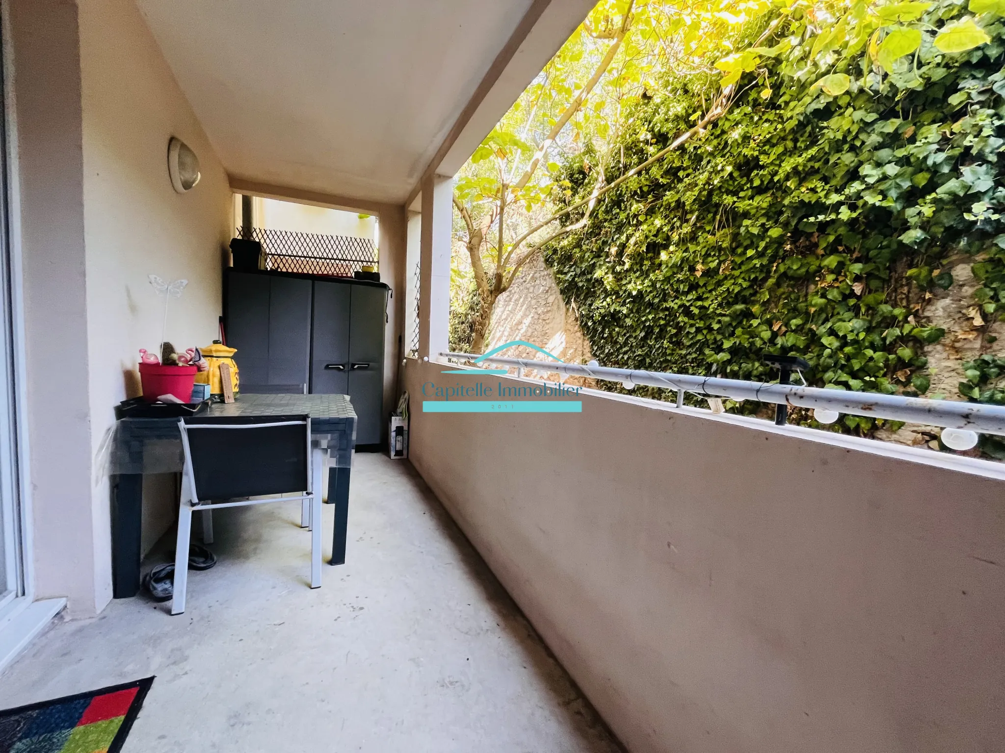 Appartement T2 loué de 40 m² à Sete avec balcon et parking 