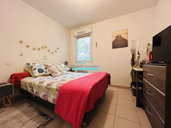 Appartement T2 loué de 40 m² à Sete avec balcon et parking