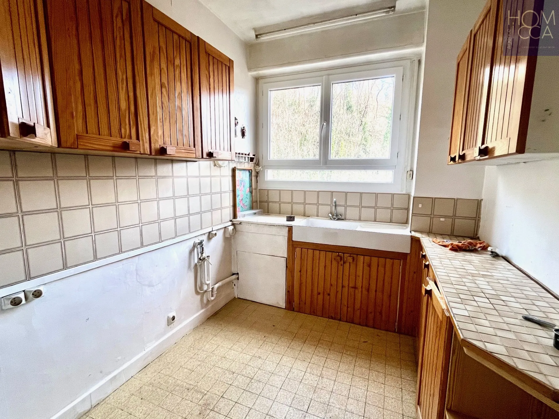 A vendre Grand T2 avec vue panoramique sur la Saône à Lyon 4e quai Joseph Gillet 