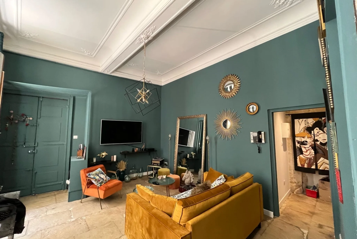 Appartement de charme de 68 m² au centre de Nîmes, Écusson 