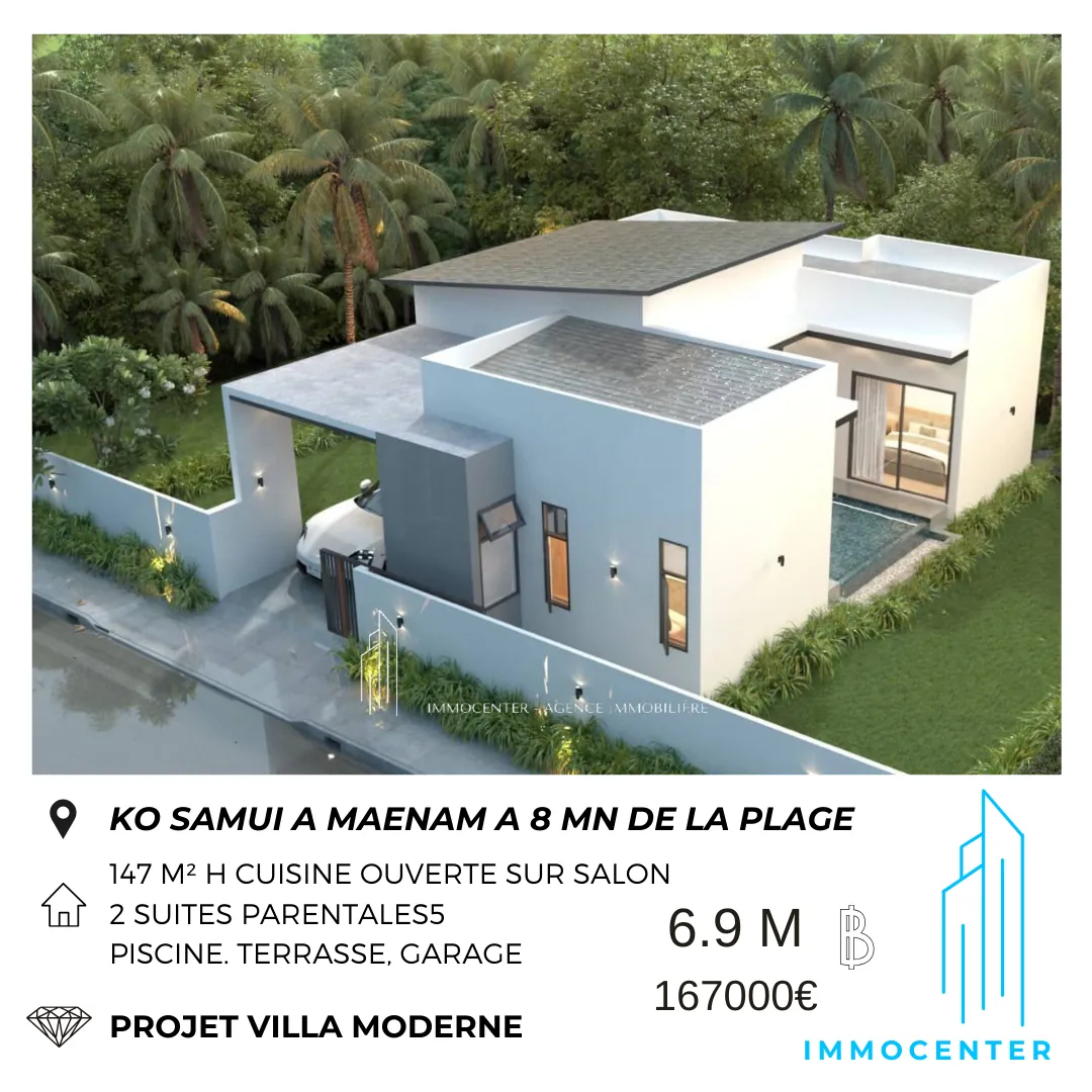 Investissez ou expatrié à Muang Phuket avec cet appartement vue mer et piscine 