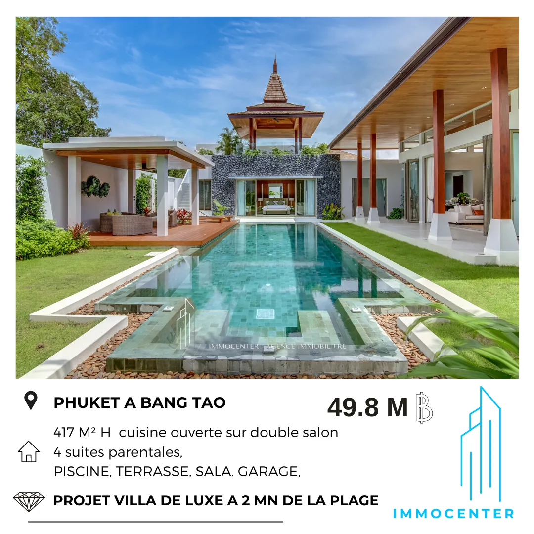Investissez ou expatrié à Muang Phuket avec cet appartement vue mer et piscine 