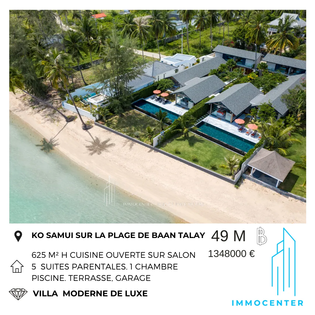 Investissez ou expatrié à Muang Phuket avec cet appartement vue mer et piscine 