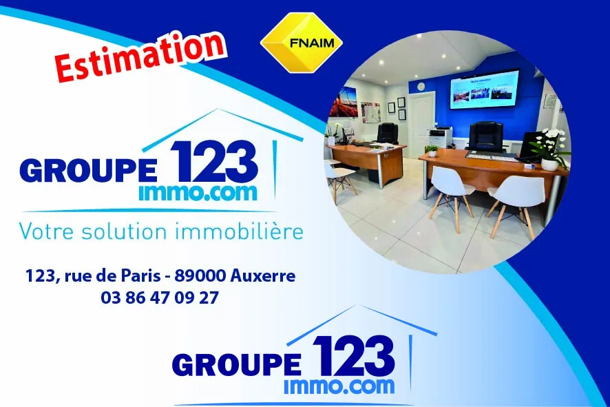 Appartement 5 pièces avec cour privée et garage à Auxerre 