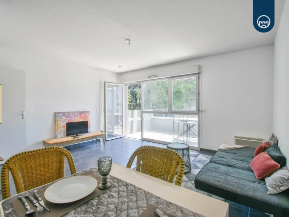 Appartement 2 pièces de 46 m² à Nice avec terrasse en vente proche commodités 