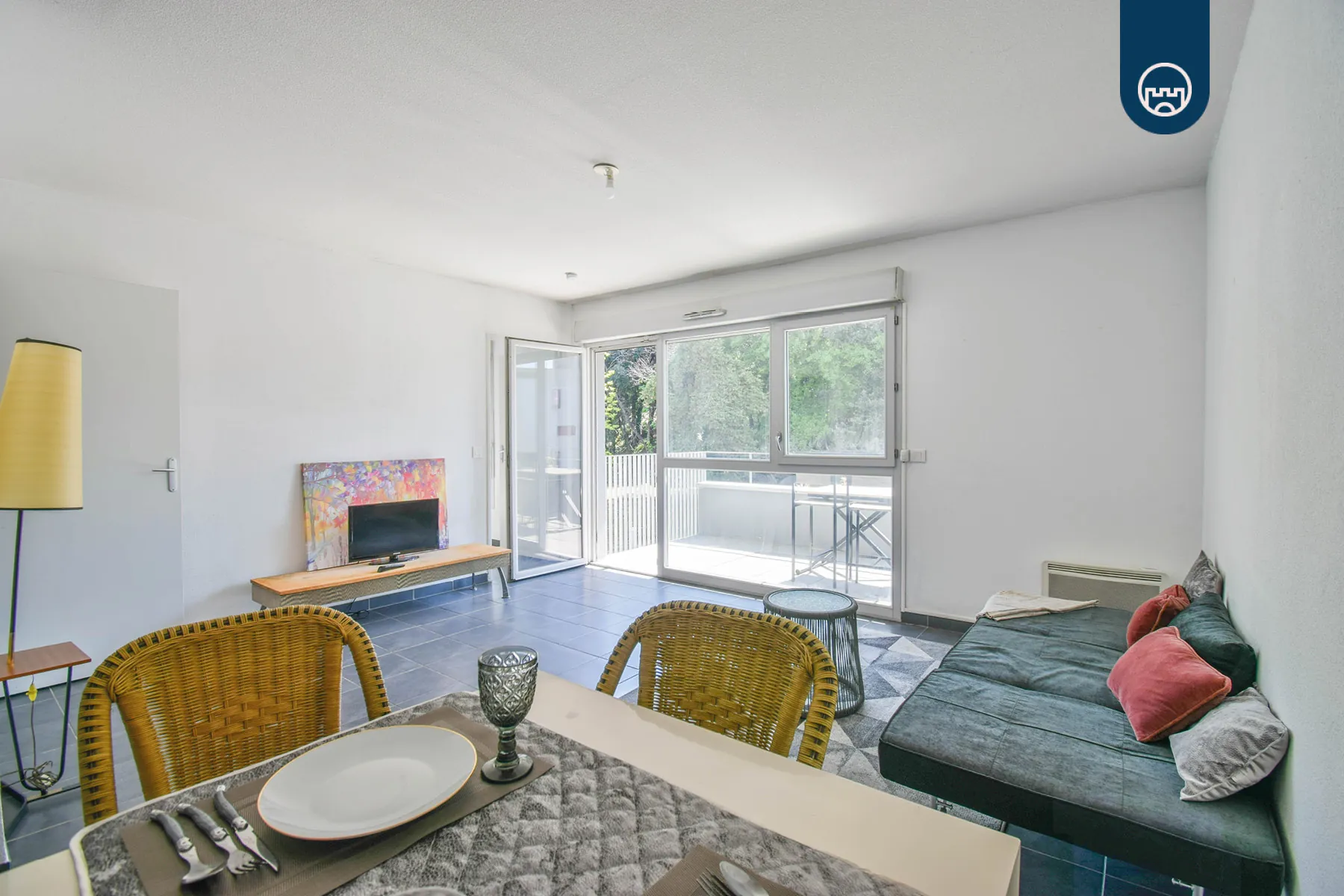 Appartement 2 pièces de 46 m² à Nice avec terrasse en vente proche commodités 