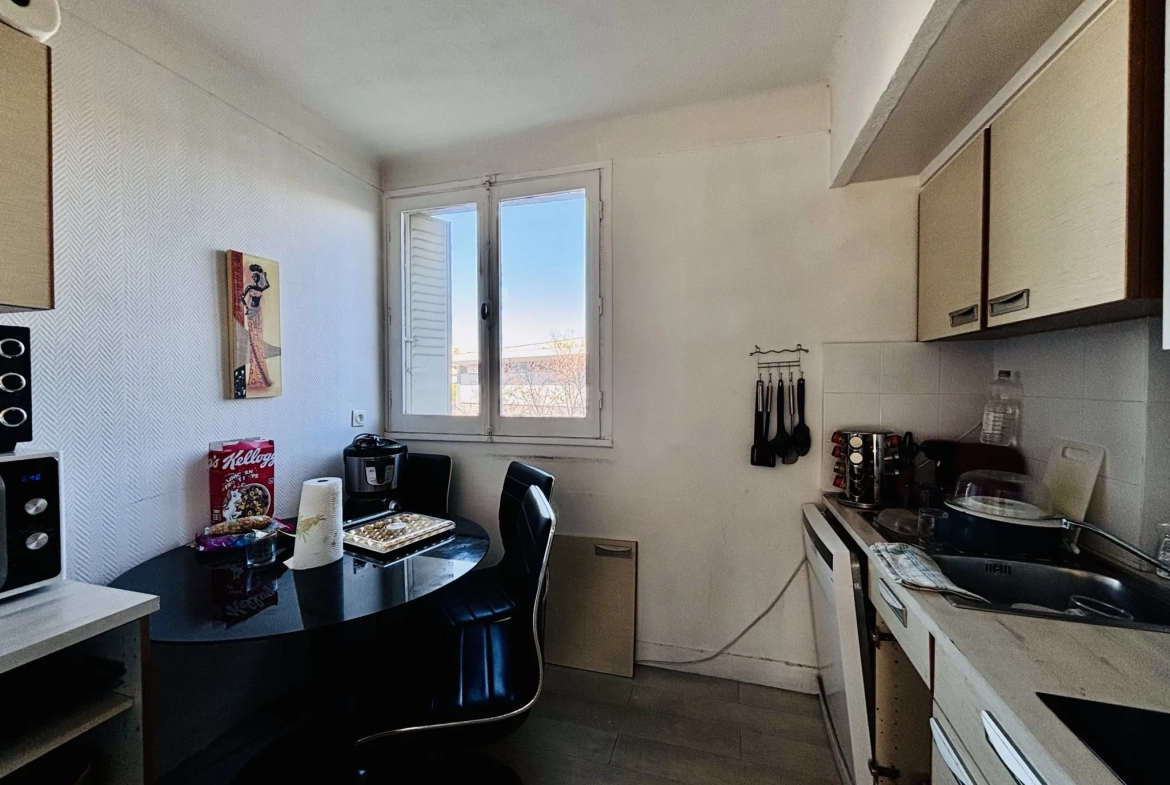 Appartement T3 à vendre à Marseille 10e, secteur Romain Rolland - Opportunité d'investissement locatif 