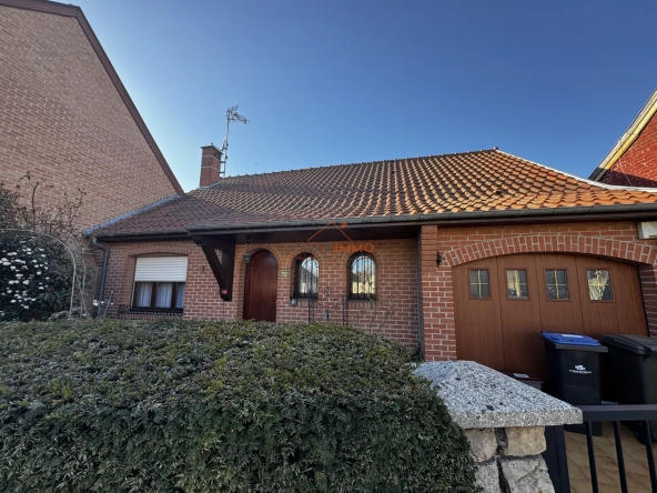 À vendre maison semi plain-pied à Wallers, 3 chambres, jardin, garage, économie d'énergie
