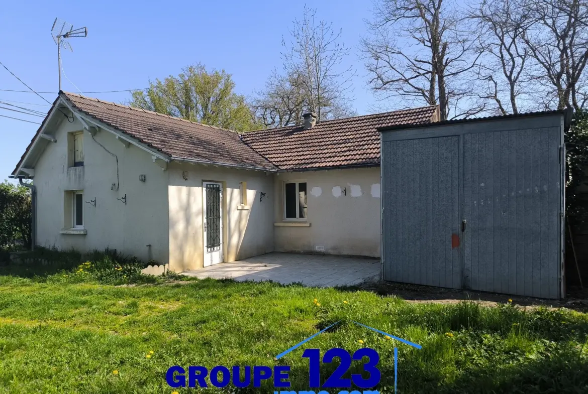 Maison 44 m² à Bonnard avec garage et terrasse proche de Joigny et Migennes 