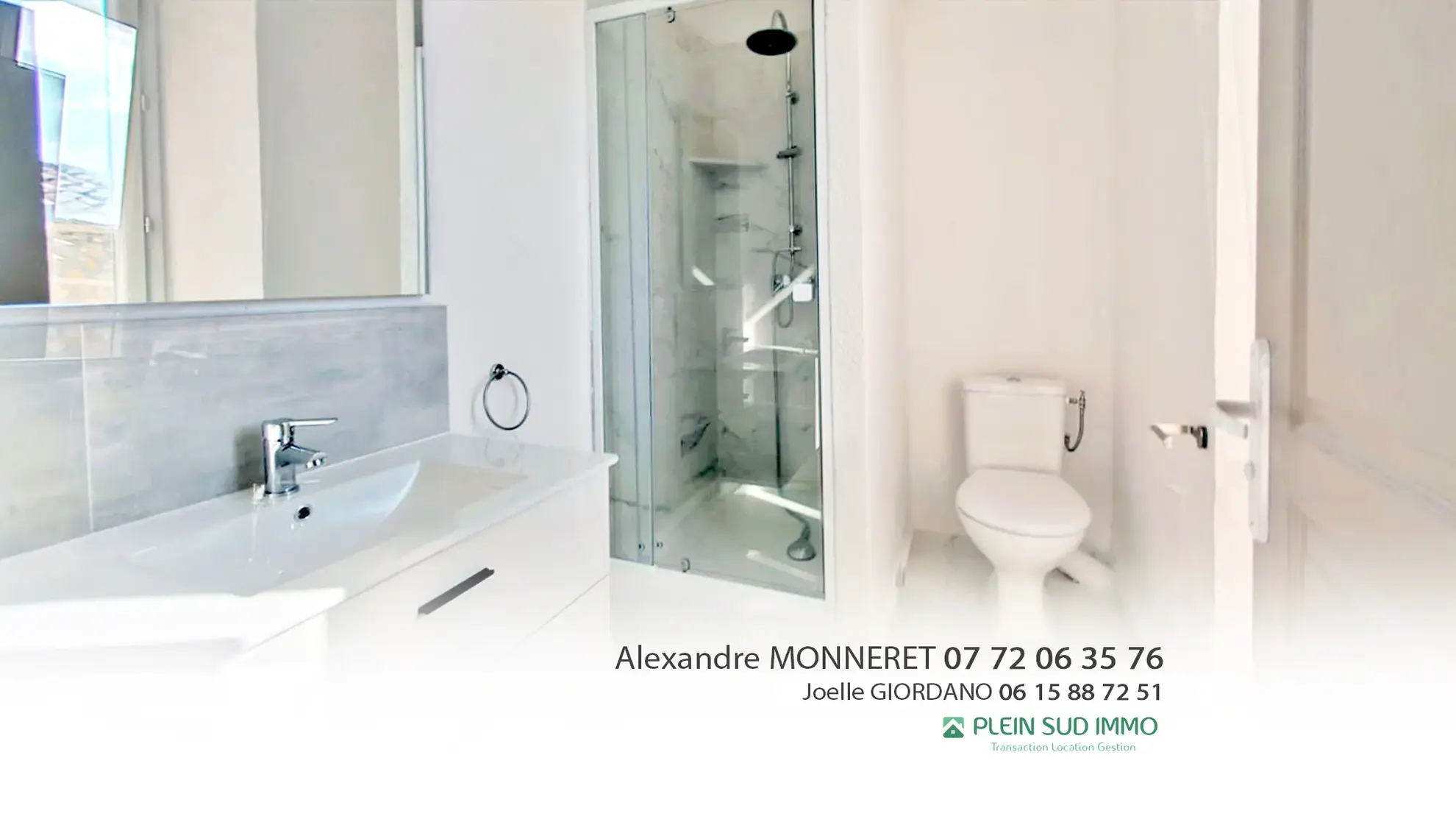 Appartement 3 pièces rénové à vendre à Grasse, secteur Magagnosc La Lauve 