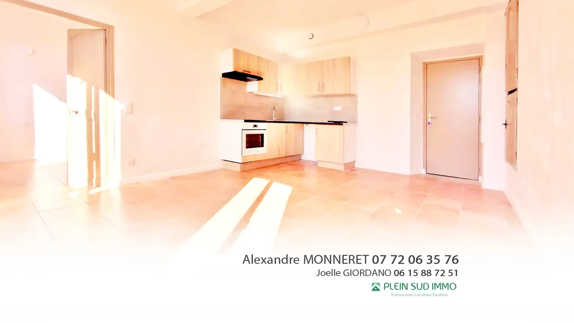 Appartement 3 pièces rénové à vendre à Grasse, secteur Magagnosc La Lauve 