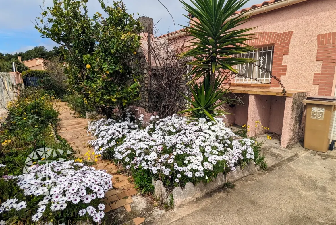 À vendre maison de plain-pied lumineuse avec jardin et garage à Saint-André 