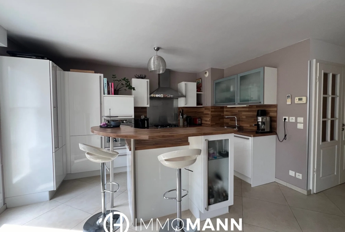 Superbe appartement 3 pièces avec jardin à Plobsheim 