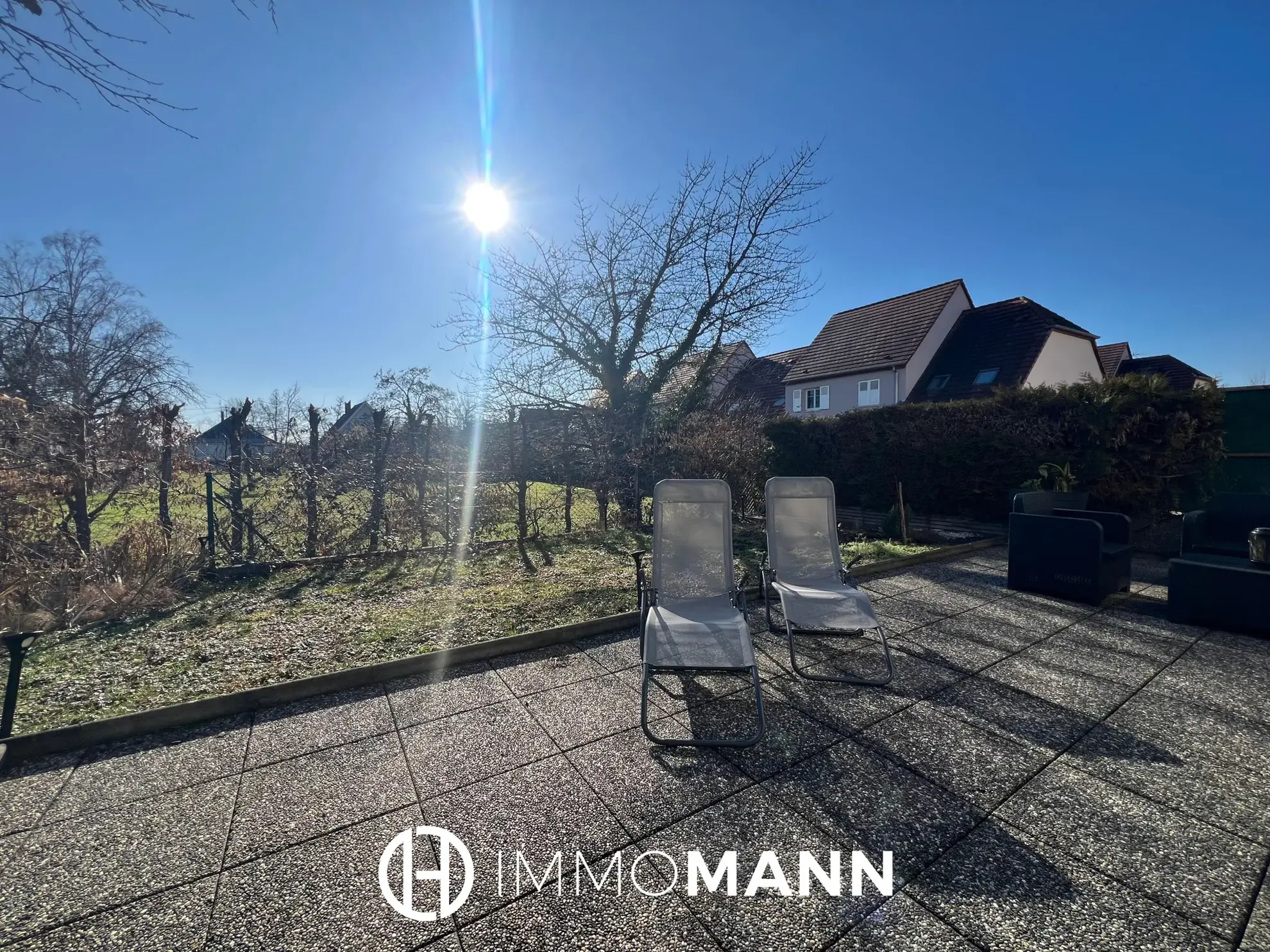 Superbe appartement 3 pièces avec jardin à Plobsheim 