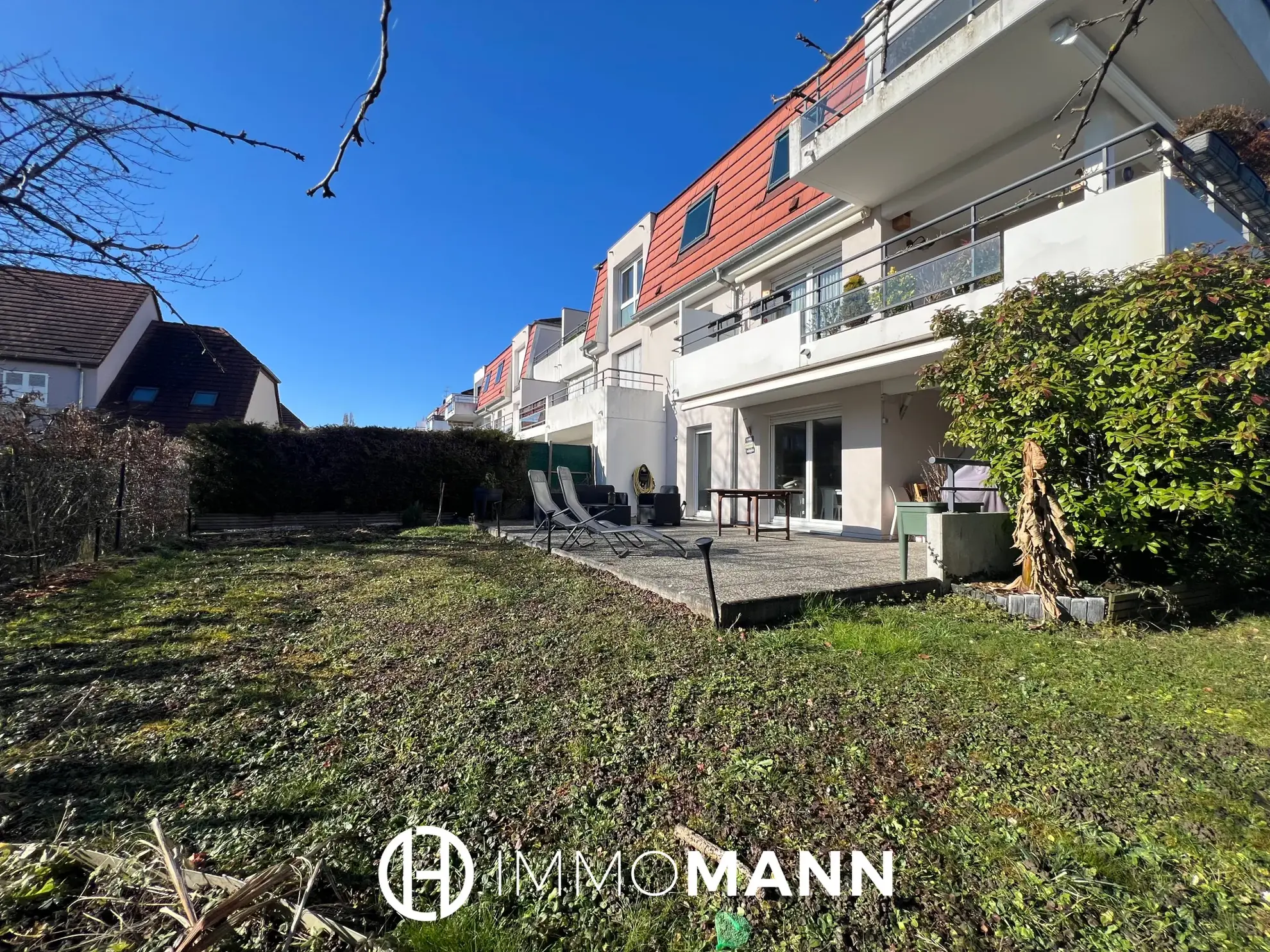 Superbe appartement 3 pièces avec jardin à Plobsheim 