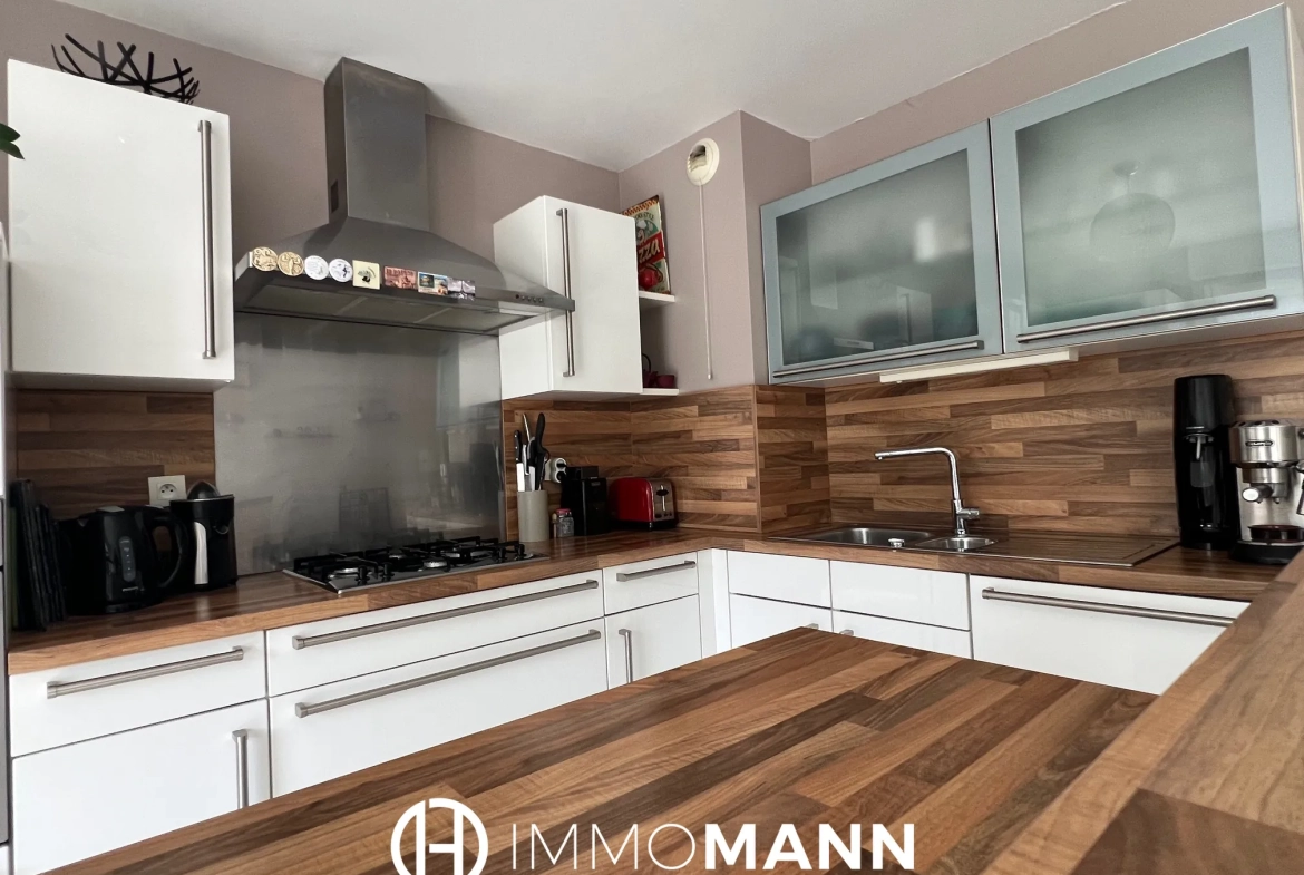 Superbe appartement 3 pièces avec jardin à Plobsheim 