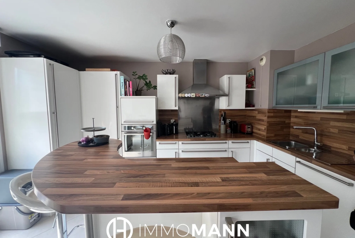 Superbe appartement 3 pièces avec jardin à Plobsheim 