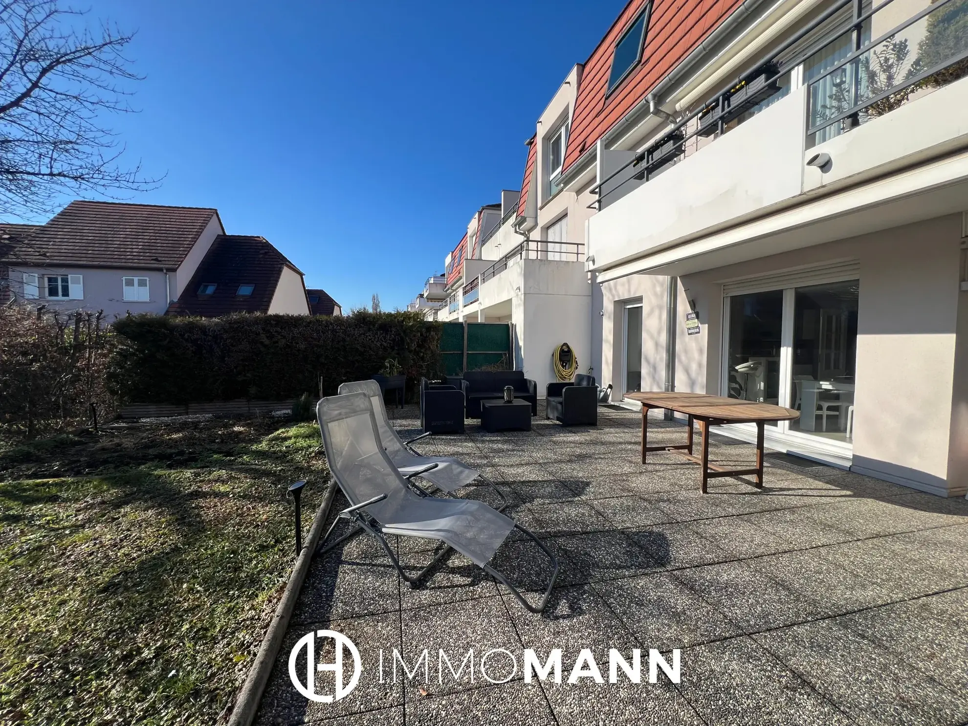 Superbe appartement 3 pièces avec jardin à Plobsheim 