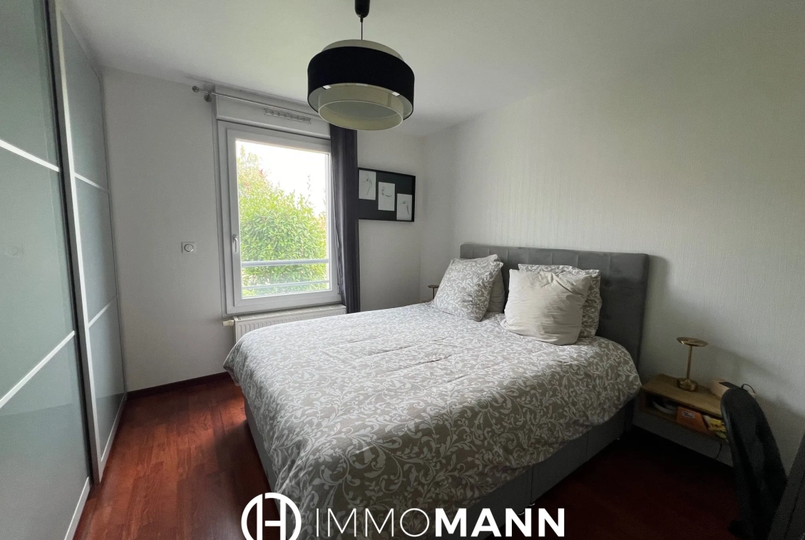 Superbe appartement 3 pièces avec jardin à Plobsheim 