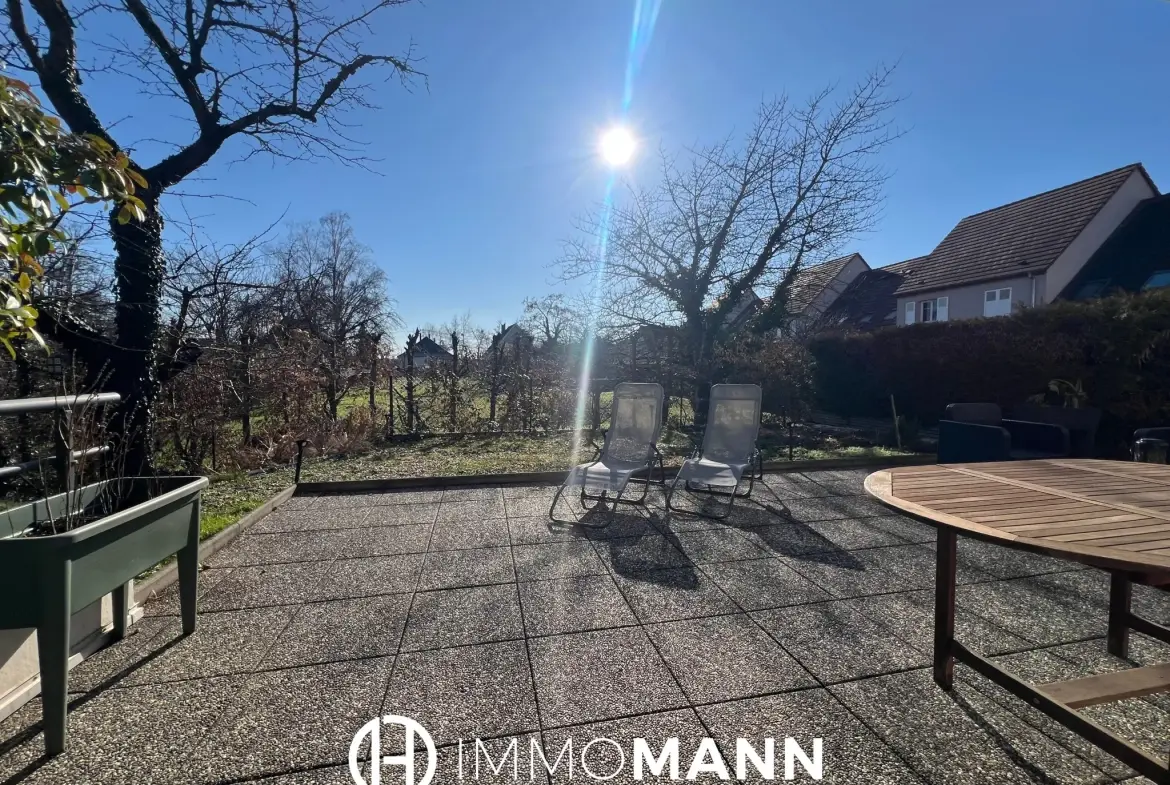 Superbe appartement 3 pièces avec jardin à Plobsheim 