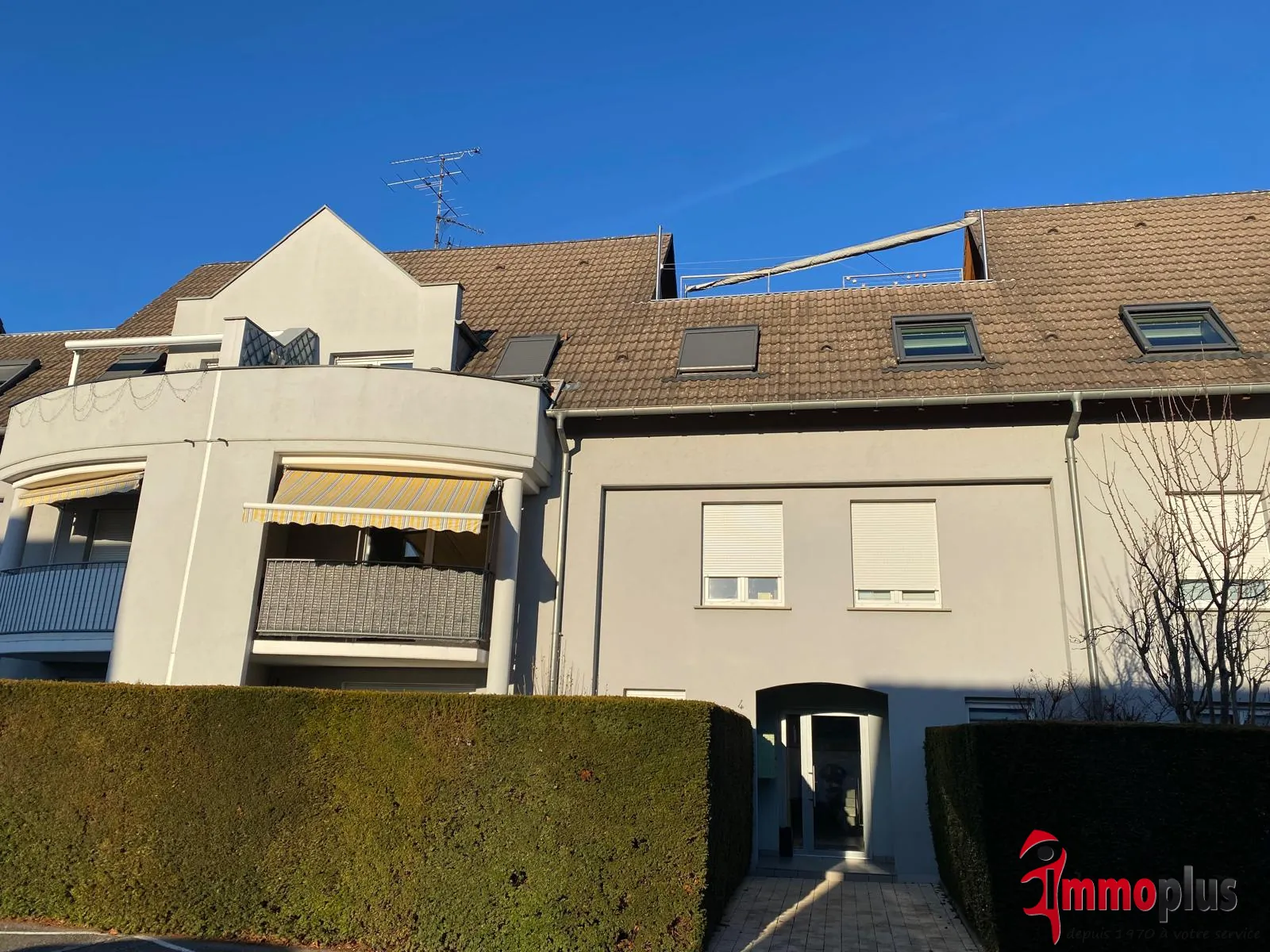 Appartement 2 pièces à Saint-Louis Bourgfelden avec terrasse et parking 