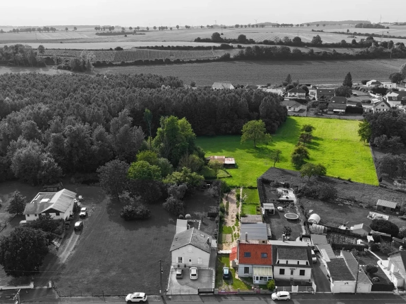 Maison à rénover de 110 m² avec 1 hectare proche Saint-Quentin (02)