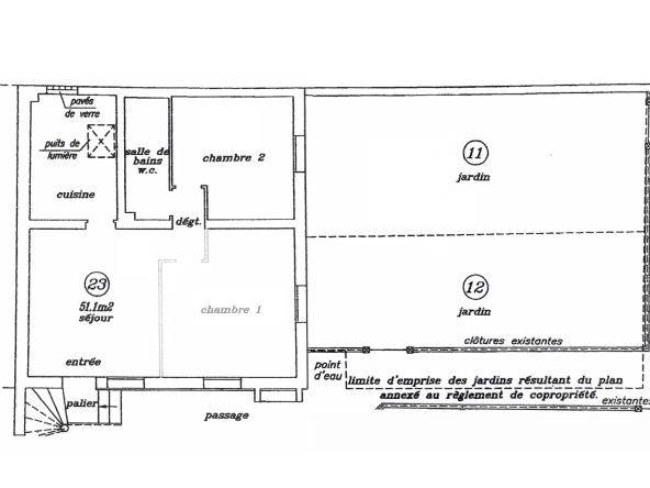 Charmant appartement F2/3 avec terrasse et jardin à Créteil - Secteur Les Buttes 