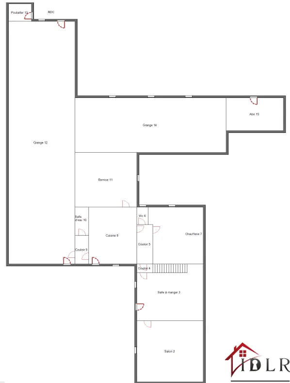 Maison ancienne de 146 m² avec dépendances et potentiel dans le village de Tollaincourt 
