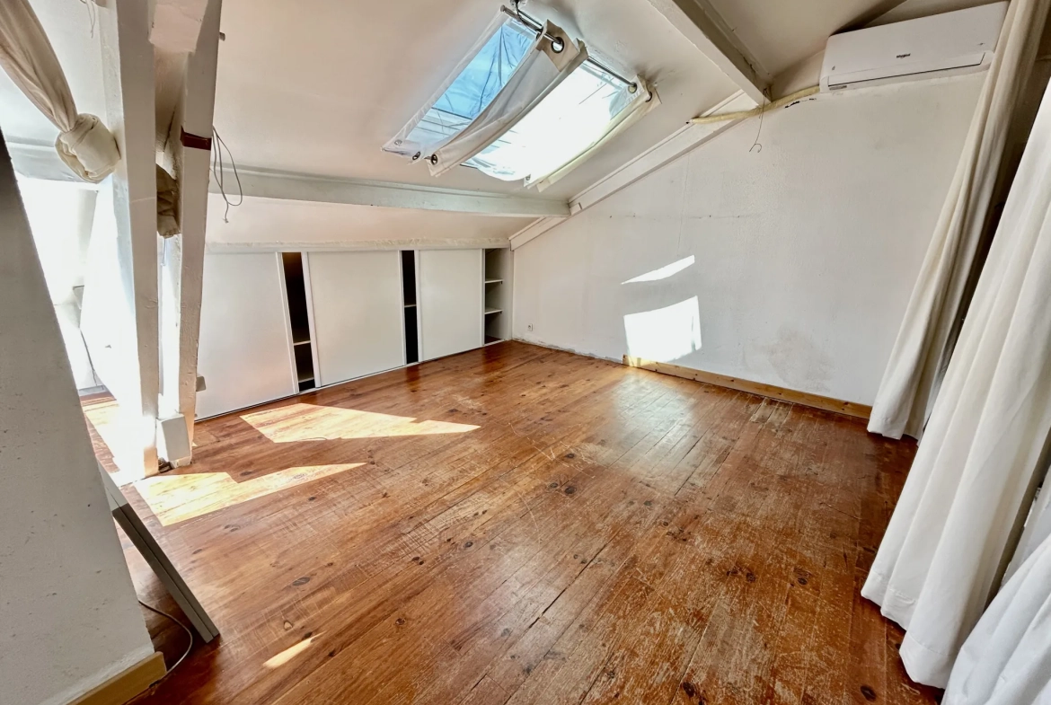 Appartement 2 pièces avec terrasse en vente à Nice Nord - Dernier étage 