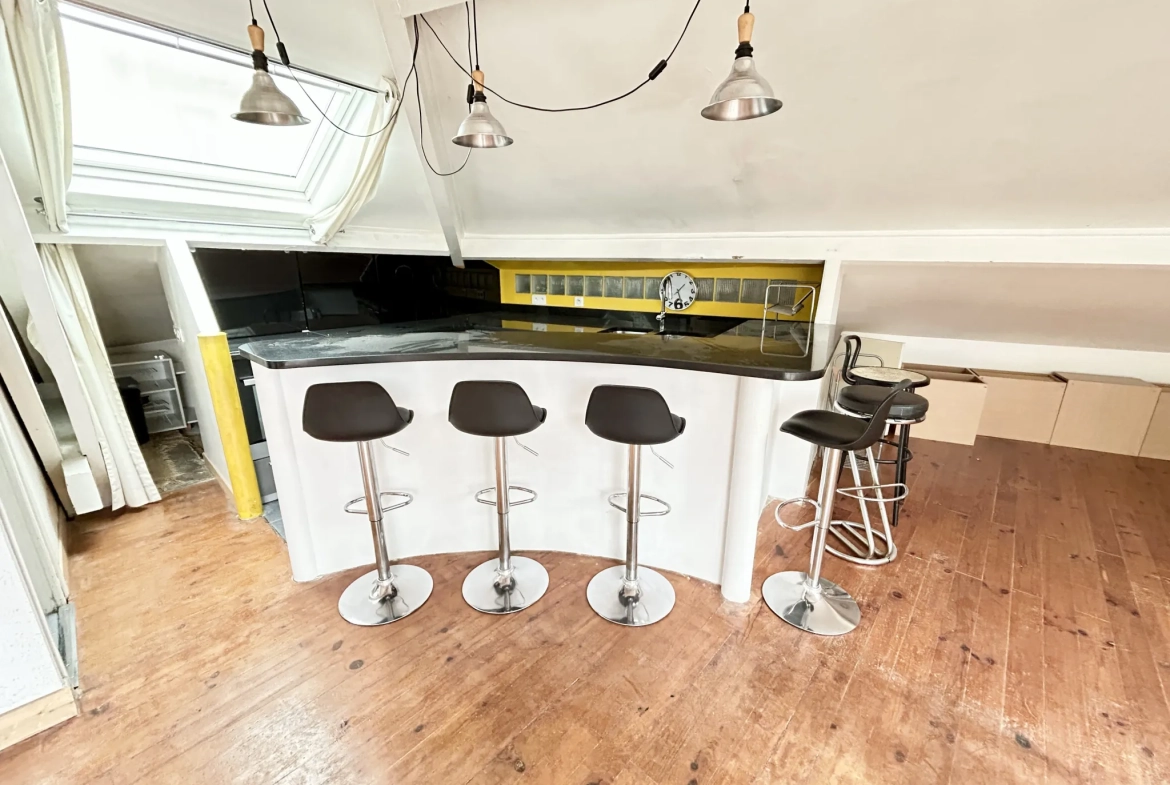 Appartement 2 pièces avec terrasse en vente à Nice Nord - Dernier étage 