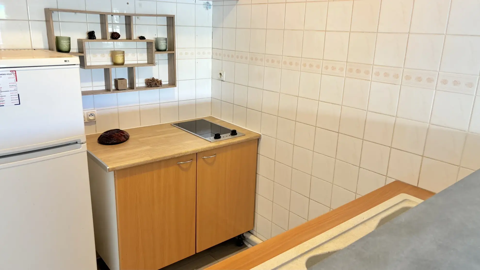 Vente d'un appartement F2 à Carnon-Plage avec loggia et vue port 