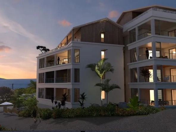 Appartement T3 neuf avec terrasse et vue mer à Fort-de-France - Résidence Belvédère du Fort 