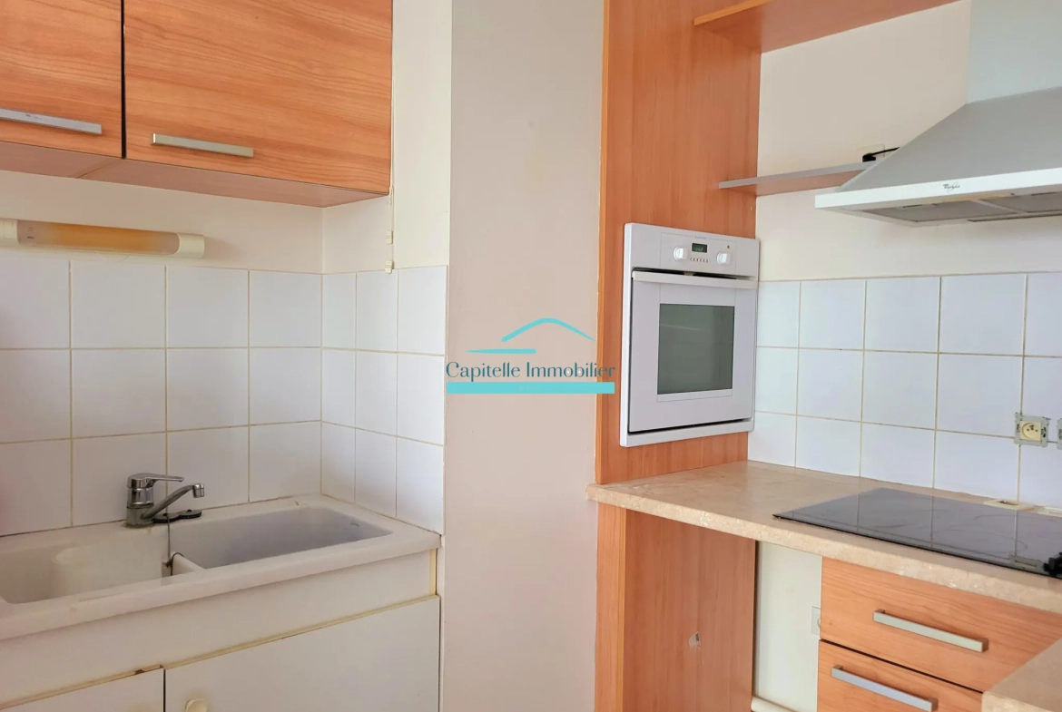 Appartement T2 à Palavas avec vue sur étangs, parking et balcon 
