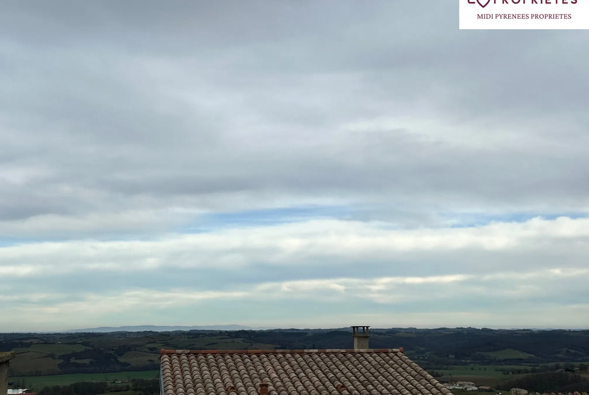 Maison de village à rénover avec local commercial à Carla Bayle 