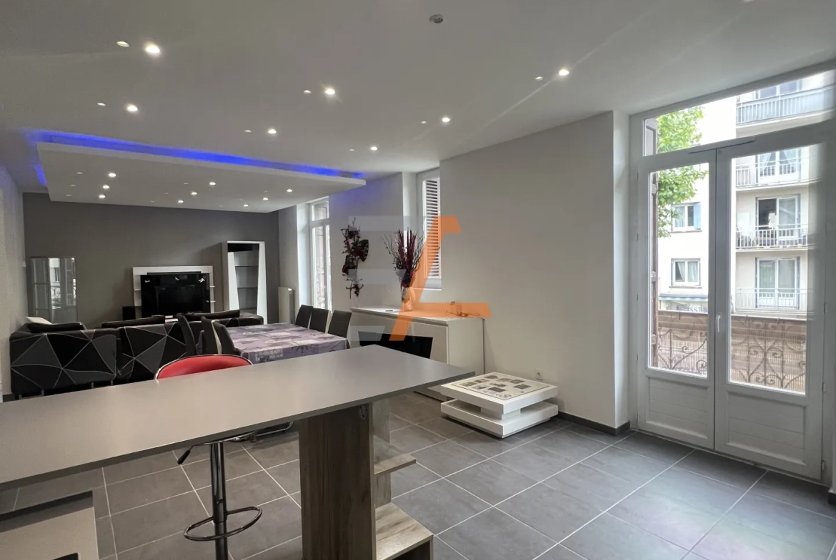 Appartement T3 lumineux avec balcons et parking à Aurec-sur-Loire 