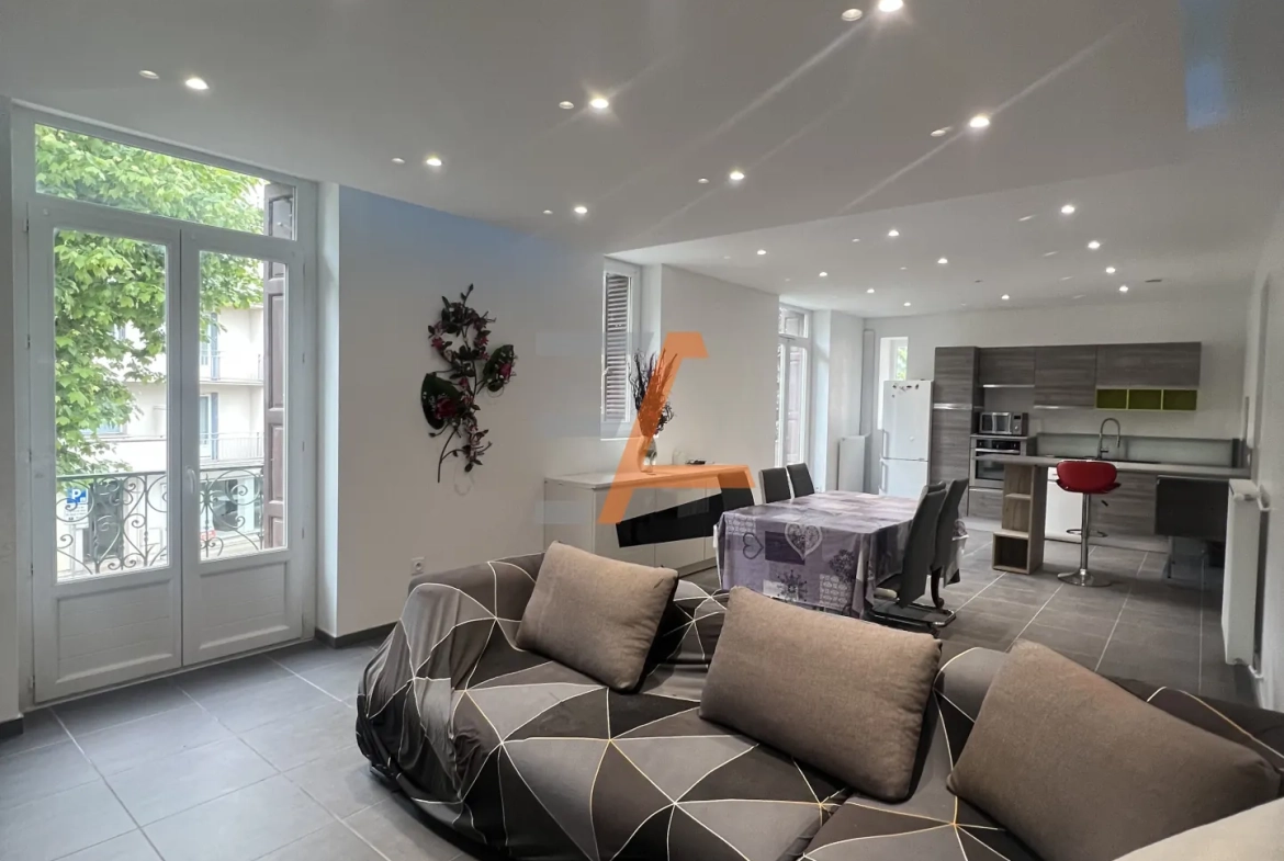 Appartement T3 lumineux avec balcons et parking à Aurec-sur-Loire 