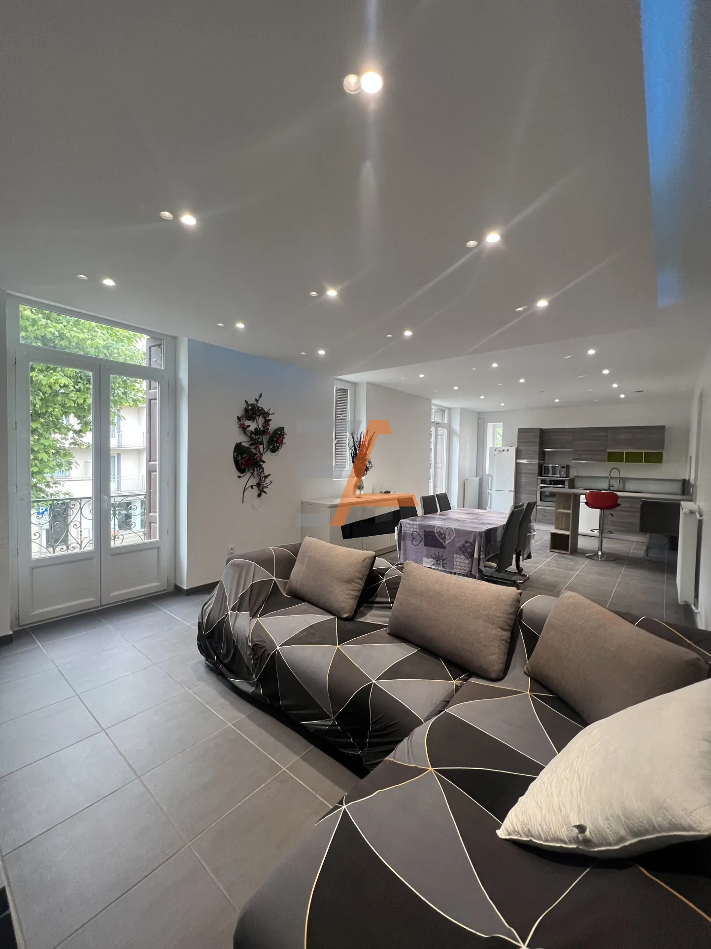 Appartement T3 lumineux avec balcons et parking à Aurec-sur-Loire 