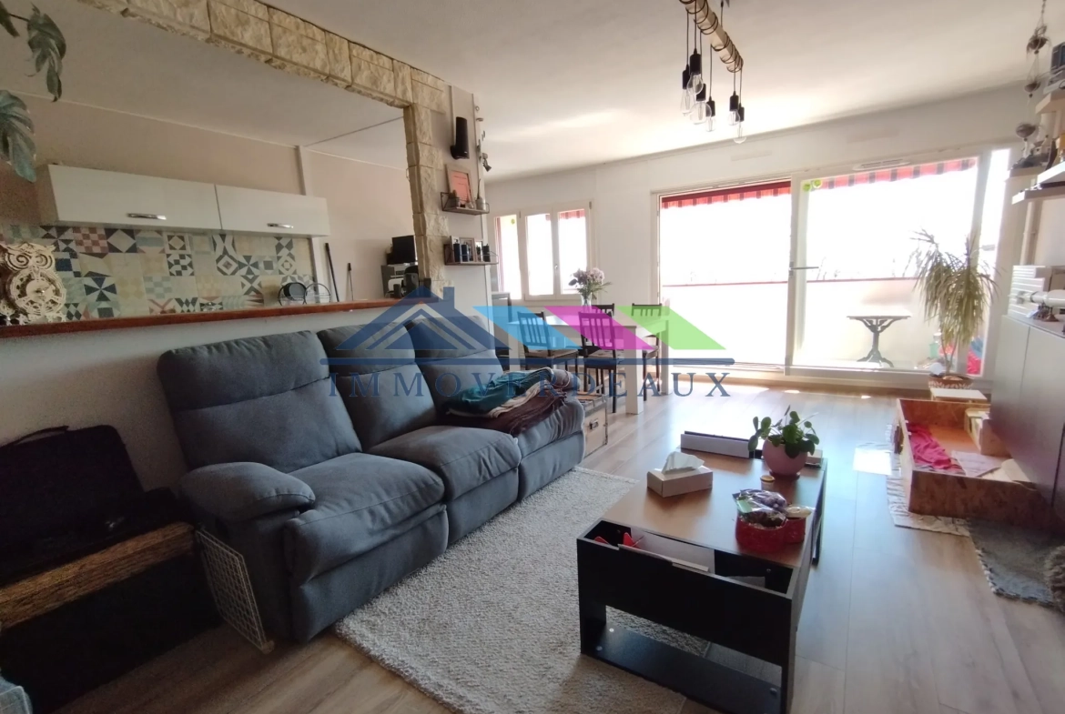 Appartement T3 rénové avec vue panoramique sur Nancy - Malzéville 