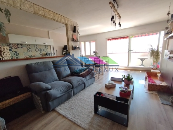 Appartement T3 rénové avec vue panoramique sur Nancy - Malzéville