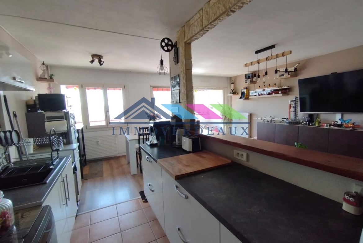 Appartement T3 rénové avec vue panoramique sur Nancy - Malzéville 