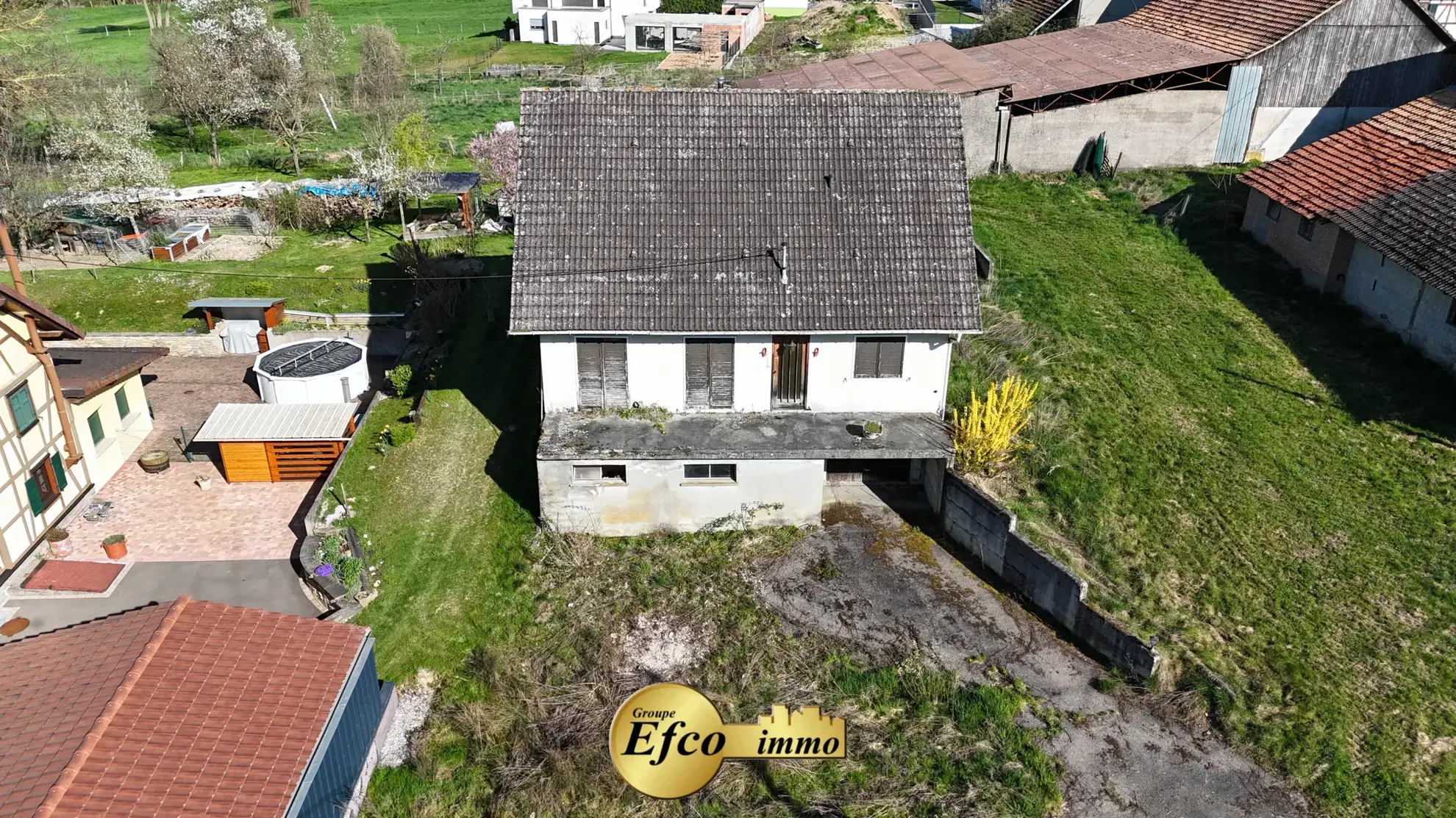 Maison à rénover de 95 m² à Franken avec garage et grand potentiel 